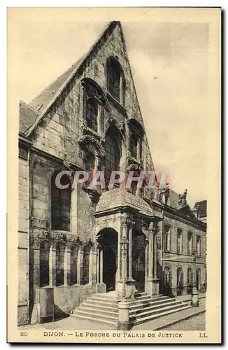 Ansichtskarte AK Dijon Le Porche du Palais de Justice