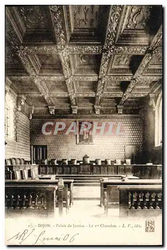 Cartes postales Dijon Palais de Justice La 1re Chambre