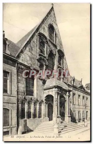 Ansichtskarte AK Dijon Le Porche du Palais de Justice