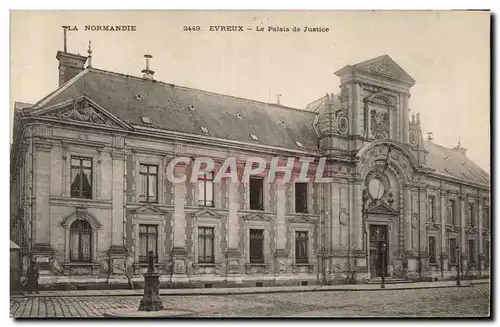 Cartes postales La Normandie Evreux Le Palais de Justice