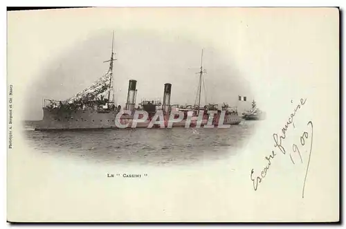 Cartes postales Bateau de GuerreLe Cassini