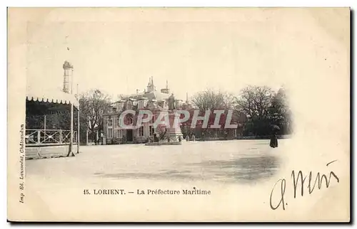 Cartes postales Lorient La Prefecture Maritime