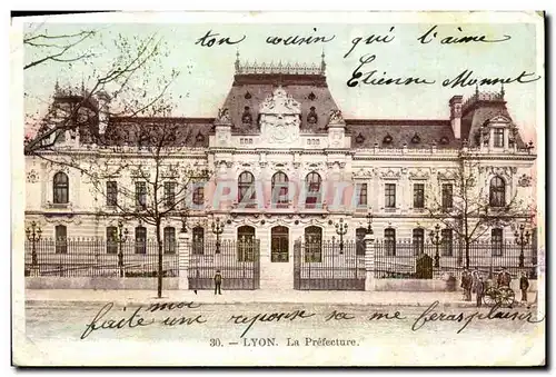 Cartes postales Lyon La Prefecture