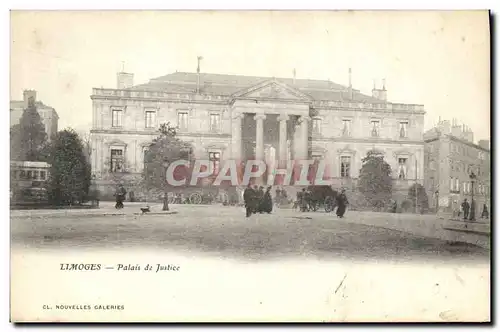 Cartes postales Limoges Palais de Justice