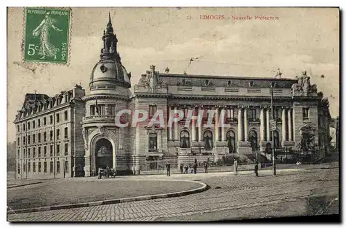 Cartes postales Limoges Nouvelle Prefecture