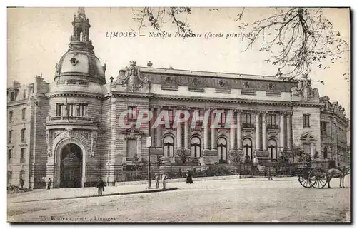 Cartes postales Limoges Nouvelle Prefecture (facade principale)