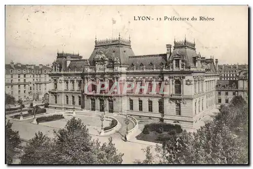 Cartes postales Lyon Prefecture du Rhone