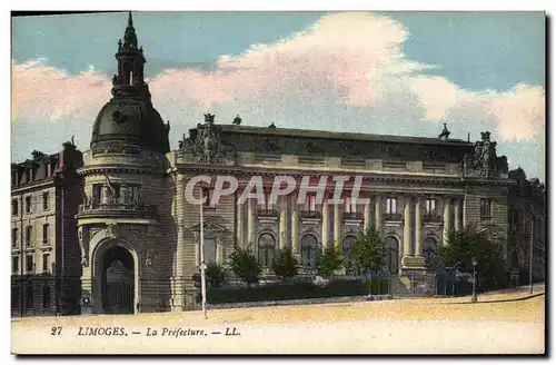 Cartes postales Limoges La Prefecture