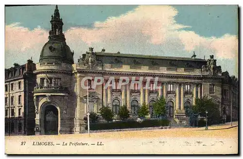 Cartes postales Limoges La Prefecture