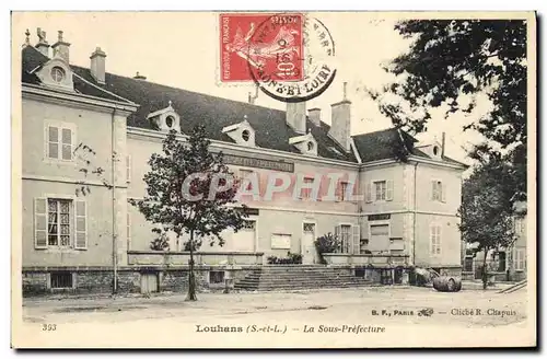 Cartes postales Louhans La Sous Prefecture