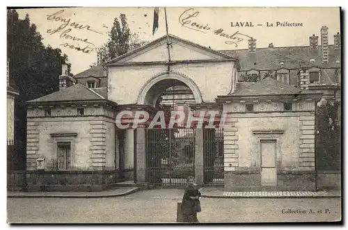 Cartes postales Laval La Prefecture