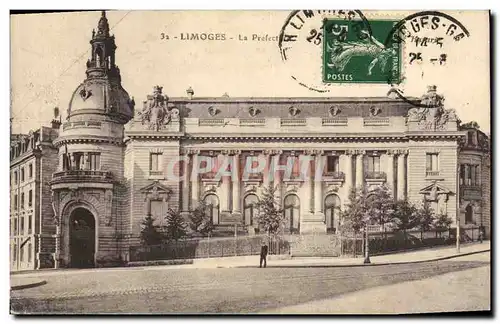 Cartes postales Limoges La Prefecture