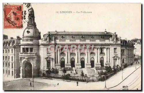 Cartes postales Limoges La Prefecture