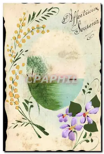 Cartes postales Fantaisie (dessin a la main) Fleurs