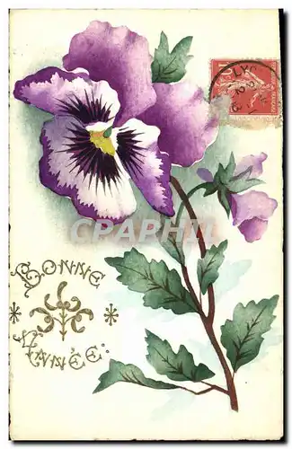 Cartes postales Fantaisie (dessin a la main) Fleurs