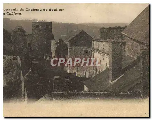 Ansichtskarte AK Souvenir du Chateau de Bouillon