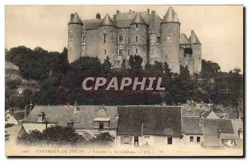 Ansichtskarte AK Environs de Tours Luynes Le Chateau