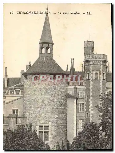 Ansichtskarte AK Chalon sur Saone La Tour Saudon