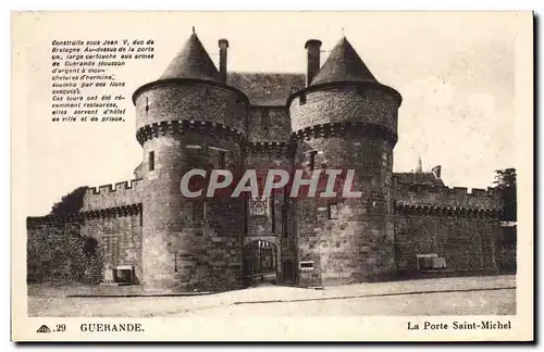 Cartes postales Guerande La porte Saint Michel