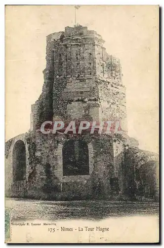 Cartes postales Nimes La Tour Magne