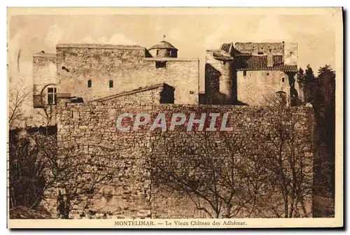 Cartes postales Montelimar Le vieux chateau des Adhemar