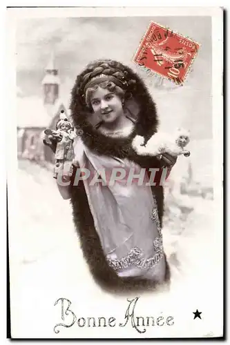 Cartes postales Fantaisie Poupee   Bonne Annee   Enfant