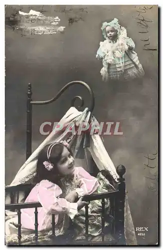 Cartes postales Fantaisie Poupee  Enfant