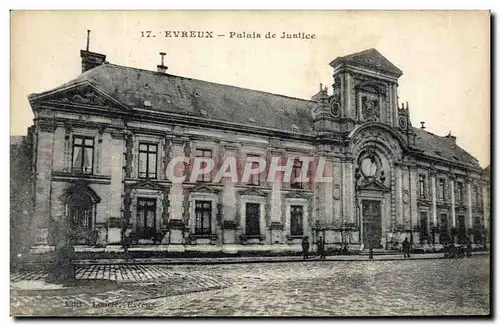 Ansichtskarte AK Evreux Palais de Justice