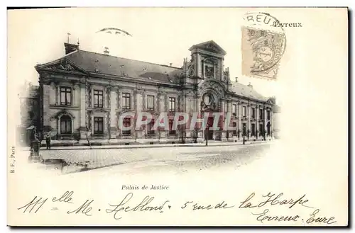 Cartes postales Evreux Palais de Justice