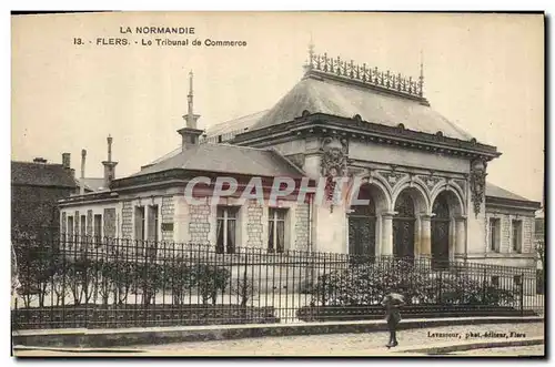 Cartes postales La Normandie Flers Le Tribunal de Commerce