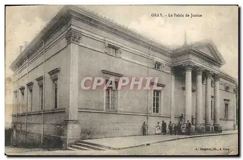 Cartes postales Gray Le Palais de Justice