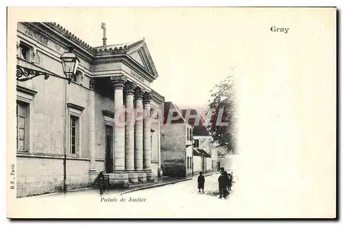 Cartes postales Gray Le Palais de Justice