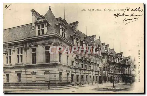 Cartes postales Grenoble Le Palais de Justice