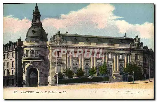 Cartes postales Limoges La Prefecture