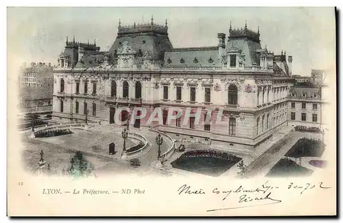 Cartes postales Lyon La Prefecture