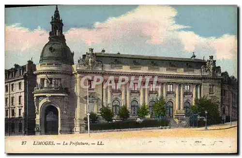 Cartes postales Limoges La Prefecture