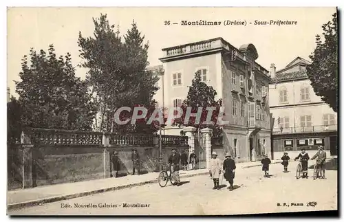 Cartes postales Montelimar (Drome) Sous Prefecture