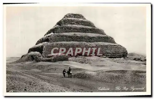 Ansichtskarte AK Egypt Egypte Sakkara The Step Pyramid