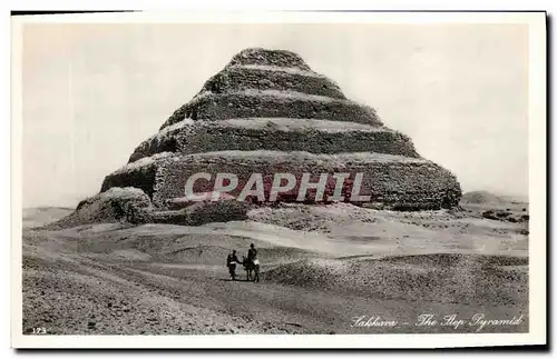 Cartes postales Egypt Egypte Sakkara The Step Pyramid