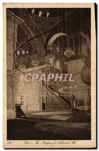 Ansichtskarte AK Egypt Egypte Cairo The Mosque of Mohammed Ali