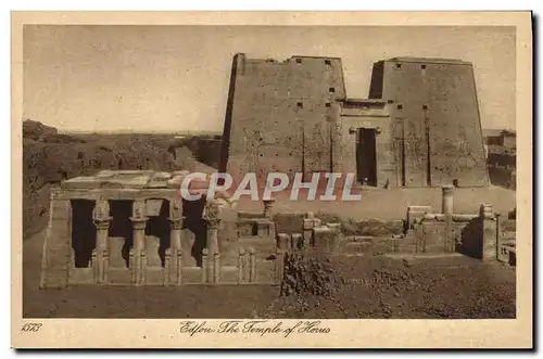 Cartes postales Egypt Egypte Edfou The Temple of Horus