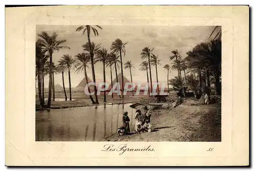 Cartes postales Egypt Egypte Les Pyramides