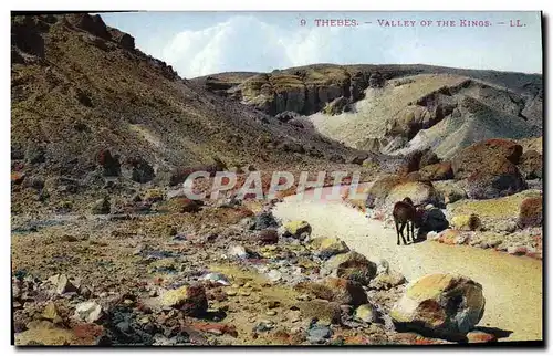 Cartes postales Egypt Egypte Thebes Valley of the Kings