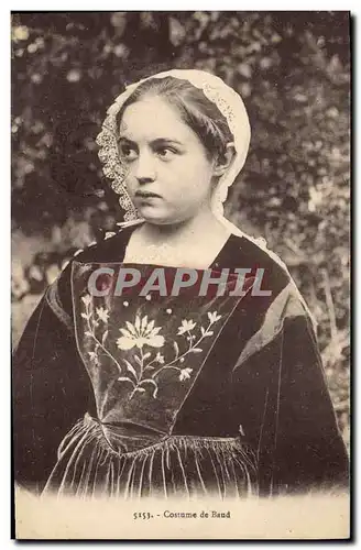 Cartes postales Folklore  Costume de Baud