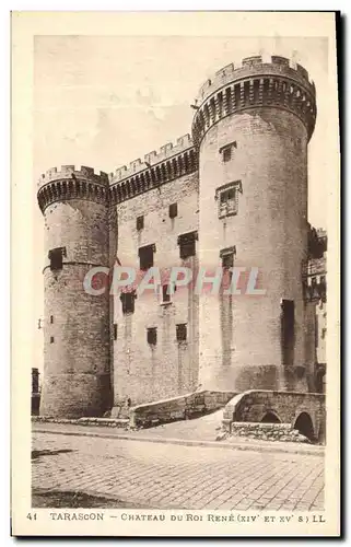 Cartes postales Tarascon Chateau du roi Rene (XIV et XV s)