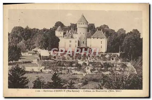 Cartes postales Environs d'Annecy (Hte Savoie) Chateau de Montrottier