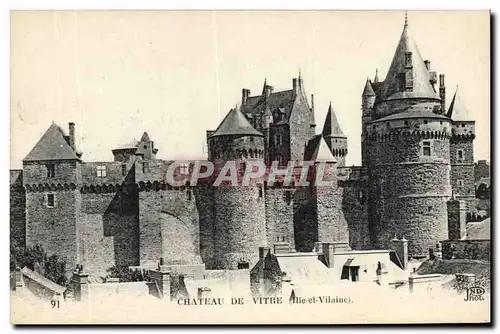 Cartes postales Chateau de Vitre (Hte et Vilaine)