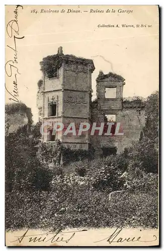 Cartes postales Environ de Dinan Ruines de la Garaye