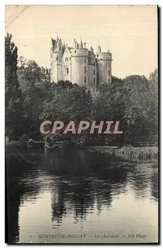 Cartes postales Montreuil Bellay Le chateau