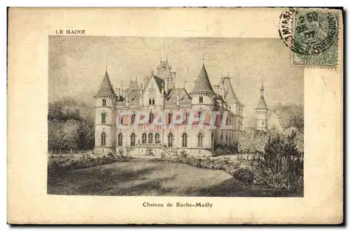 Ansichtskarte AK Le Maine Chateau de Roche Mailly